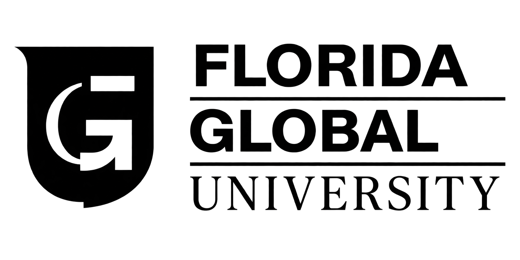 Logo de Florida Global University (FGU), institución que avala la certificación internacional